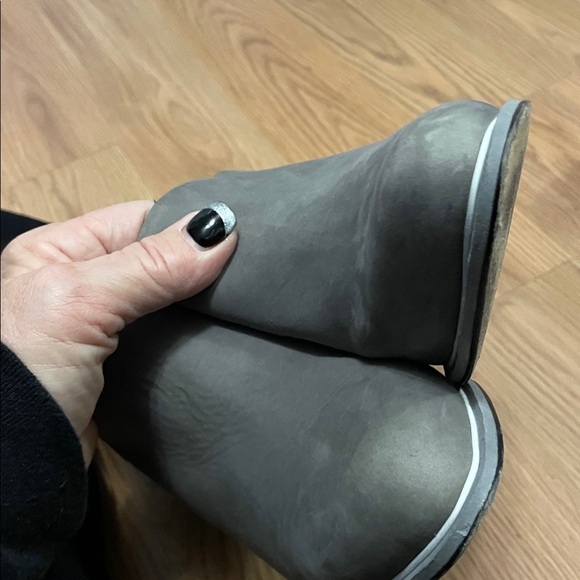 See By Chloe Gray and Black Ankle Booties - Picture 2 of 14